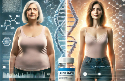 How fast do you lose weight on contrave? Before and after weight loss image