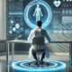 Could Wegovy be your weight loss answer? A futuristic medical scene shows a male doctor in a white coat analyzing holographic patient data on a floating screen, featuring a 3D human anatomy projection and health metrics in a high-tech clinical setting.