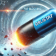 How does Orlistat work for weight loss? This futuristic image shows a large Orlistat capsule blasting off, blocking fat molecules with a high-tech, scientific background
