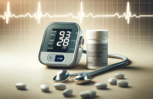 Does Contrave Increade Blood pressure symbolized by a BP monitor and contrave pills