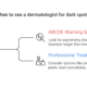 When to see a dermatologist for dark spots and what professional treatments are available